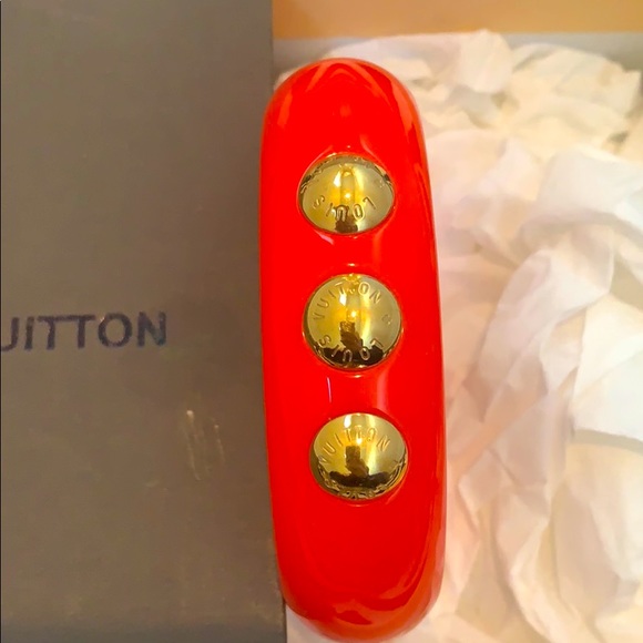 NWOT - Louis Vuitton Red Bracelet - Picture 3 of 9